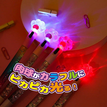 ‼️3/9晚上12點截單‼️日本直送 發光肉球筆 12/24個 發光系列 Party 發光/玩具/文具/小禮物