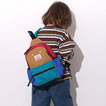 OCEAN &amp; GROUND Stain-Resistant and Water-Resistant Candy Colorblock Backpack (XS-M) Direct from Japan