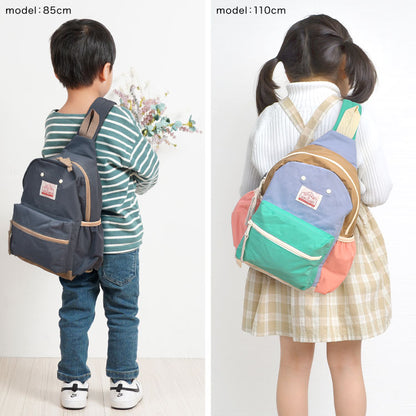 OCEAN &amp; GROUND Stain-Resistant and Water-Resistant Candy Colorblock Backpack (XS-M) Direct from Japan