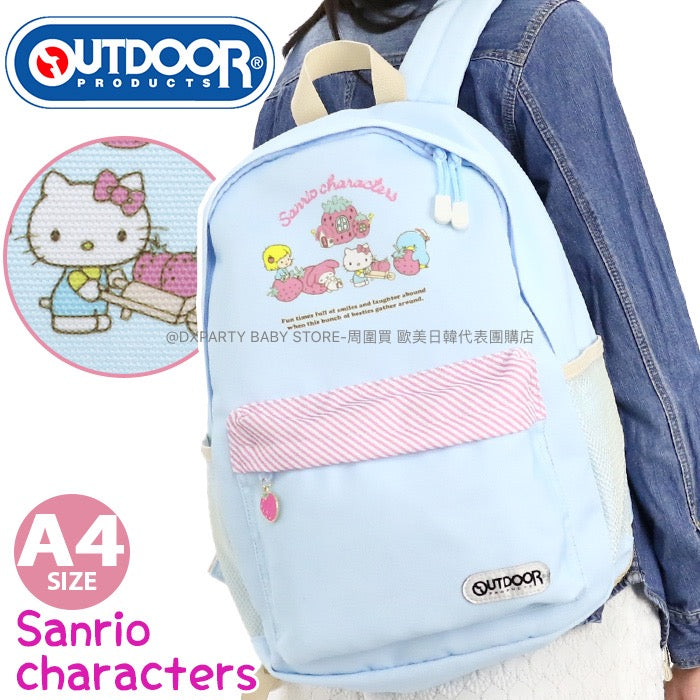 日本直送 OUTDOOR PRODUCTS x Sanrio 背囊 可放A4 包系列