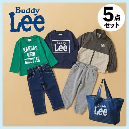 日本直送 	 Buddy Lee 福袋5點 80-120cm 男童款 2026年日本新春福袋 福袋不參與$900免運 滿$900可加$25免運 【日本預售：2026年1月1日】
