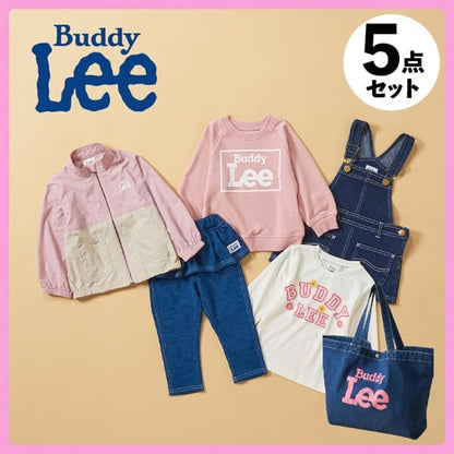 日本直送 	 Buddy Lee 福袋5點 80-120cm 女童款 2026年日本新春福袋 福袋不參與$900免運 滿$900可加$25免運 【日本預售：2026年1月1日】