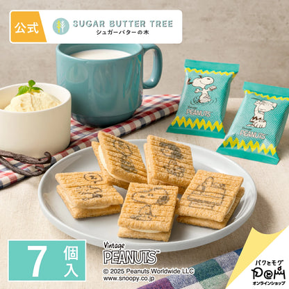 日本直送 SUGAR BUTTER TREE x Peanuts 奶油夾心酥餅  原味&蜜芋楓糖味  7/12/16個入 聖誕快樂特輯 新年行運發財特輯 Christmas Happy New Year 馬年 限定手信