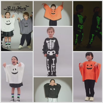 日本童裝 b・R# 吸水速乾 防UV 防污系列 妖怪上衣 100-130cm 男童款/女童款 萬聖節 Cosplay服裝 Halloween攪鬼特輯
