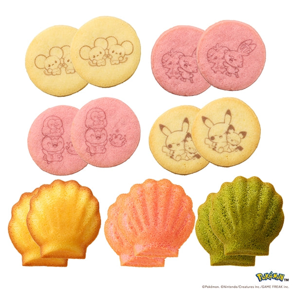 日本直送 Cozy Corner x Pokemon 瑪德蓮蛋糕禮盒 14個入 中秋節/萬聖節 限定手信