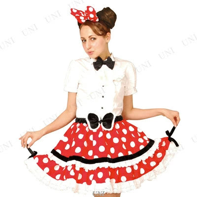 日本直送 哥特式米妮 Free Size 大人款 萬聖節 Cosplay服裝 Halloween攪鬼特輯