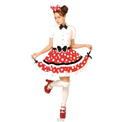 日本直送 哥特式米妮 Free Size 大人款 萬聖節 Cosplay服裝 Halloween攪鬼特輯