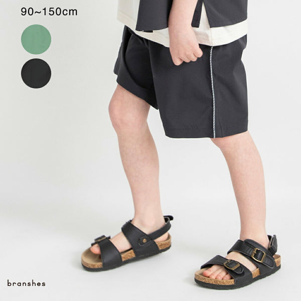 日本童裝 Branshes 吸水速乾 滾邊短褲 90-150cm 男童款 夏季 PANTS