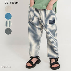 日本童裝 Branshes 闊腳休閒褲 90-150cm 男童款 春季 PANTS