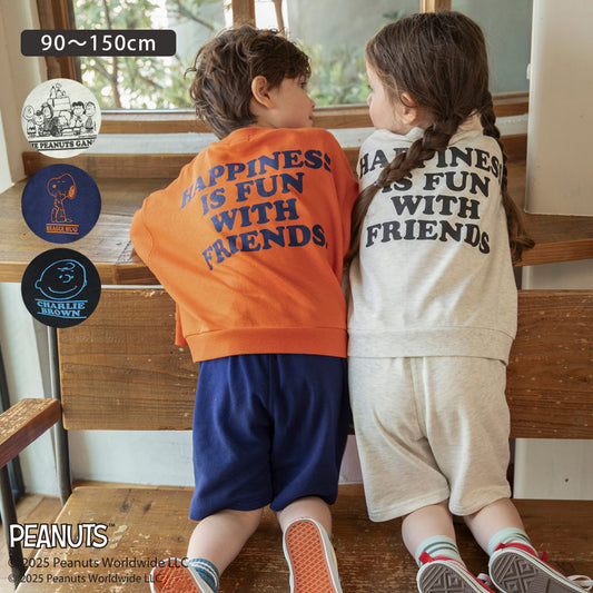 日本童裝 Branshes x PEANUTS 75周年 運動短褲 90-150cm 男童款/女童款 秋季 PANTS