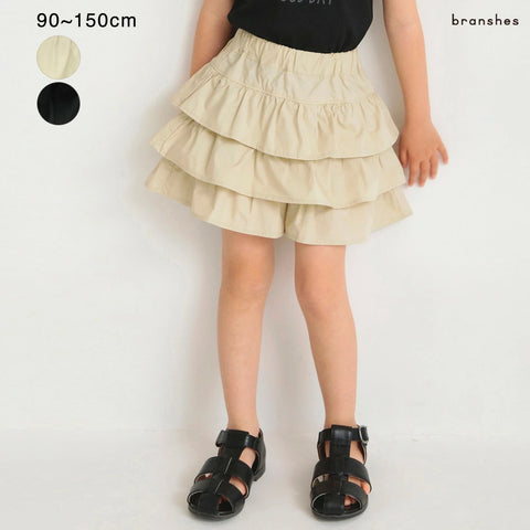 日本童裝 Branshes 蛋糕層裙褲 90-150cm 女童款 夏季 PANTS