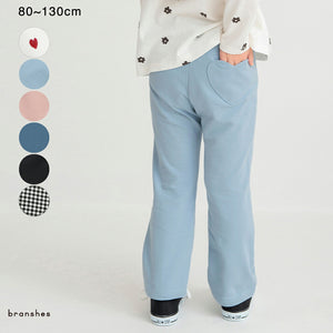 日本童裝 Branshes 心型口袋長褲 80-130cm 女童款 春季 PANTS