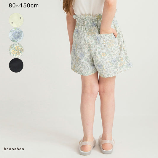 Japanese children's clothing Branches amphibious waterproof series high waist shorts 80-150cm girls summer PANTS summer swimsuit special edition 