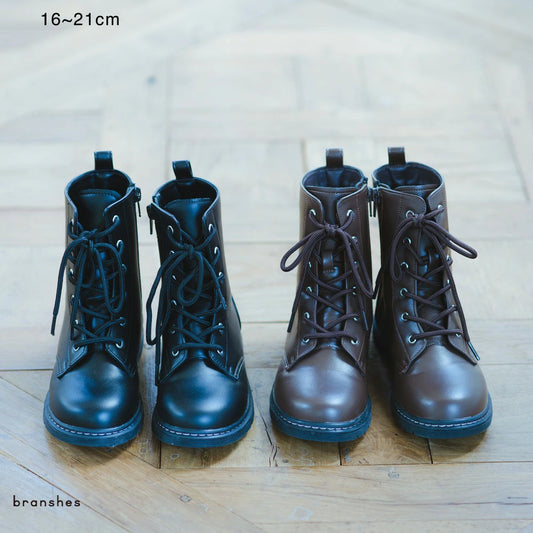 日本直送 Branshes 繫帶靴短boot 16-21cm 男童款/女童款 鞋系列 其他品牌