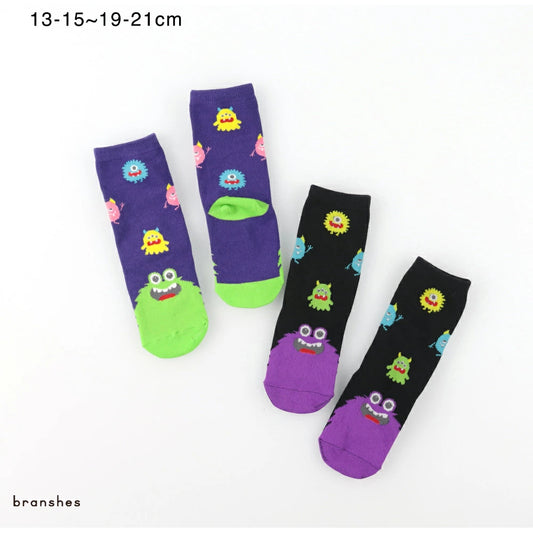 日本直送 Branshes 襪一對 13-21cm 襪系列