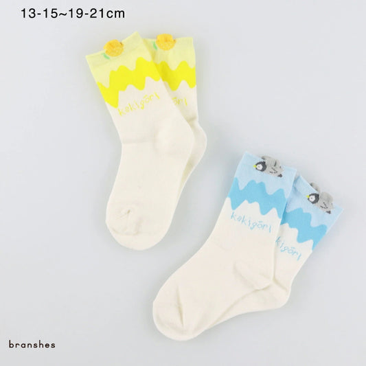 日本直送 Branshes 襪一對 13-21cm 襪系列