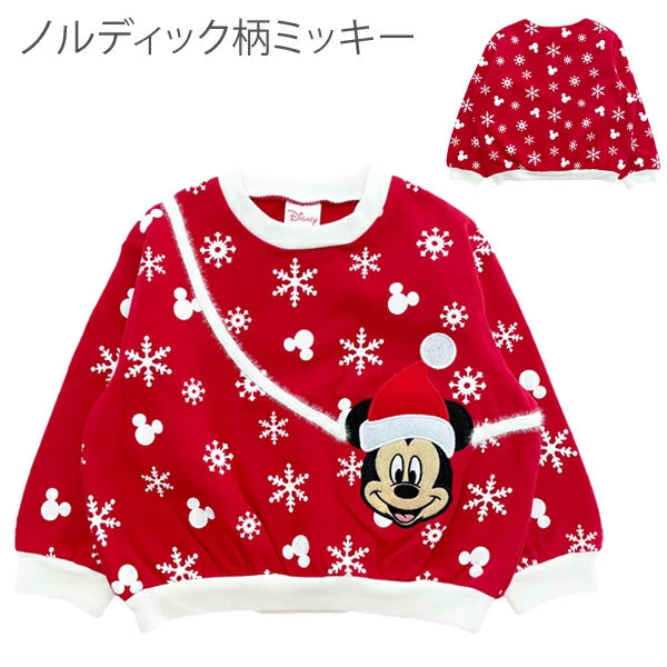 日本直送 Disney上衣 80-130cm 小童款 男童款/女童款 Christmas 聖誕服裝/飾物配件 聖誕快樂特輯