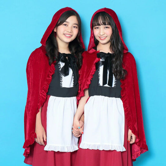 日本直送 小紅帽女孩 145-155cm 女童款 萬聖節 Cosplay服裝 Halloween攪鬼特輯