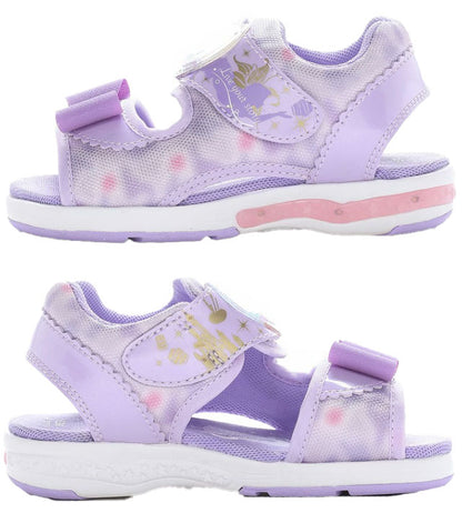 Moonstar x Disney LED Flashing Health Function Children's Shoes (14-19cm) Direct from Japan (Girls' Shoe Series)