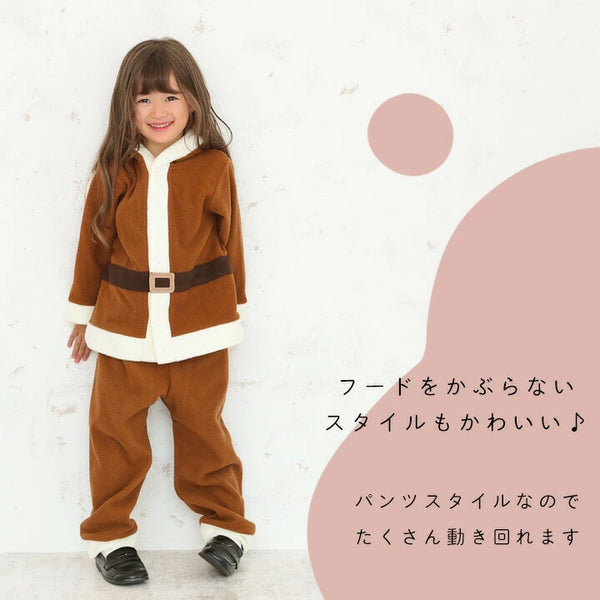 日本直送 聖誕麋鹿套裝 80-140cm 小童款 男童款/女童款 Christmas 聖誕服裝/飾物配件 聖誕快樂特輯