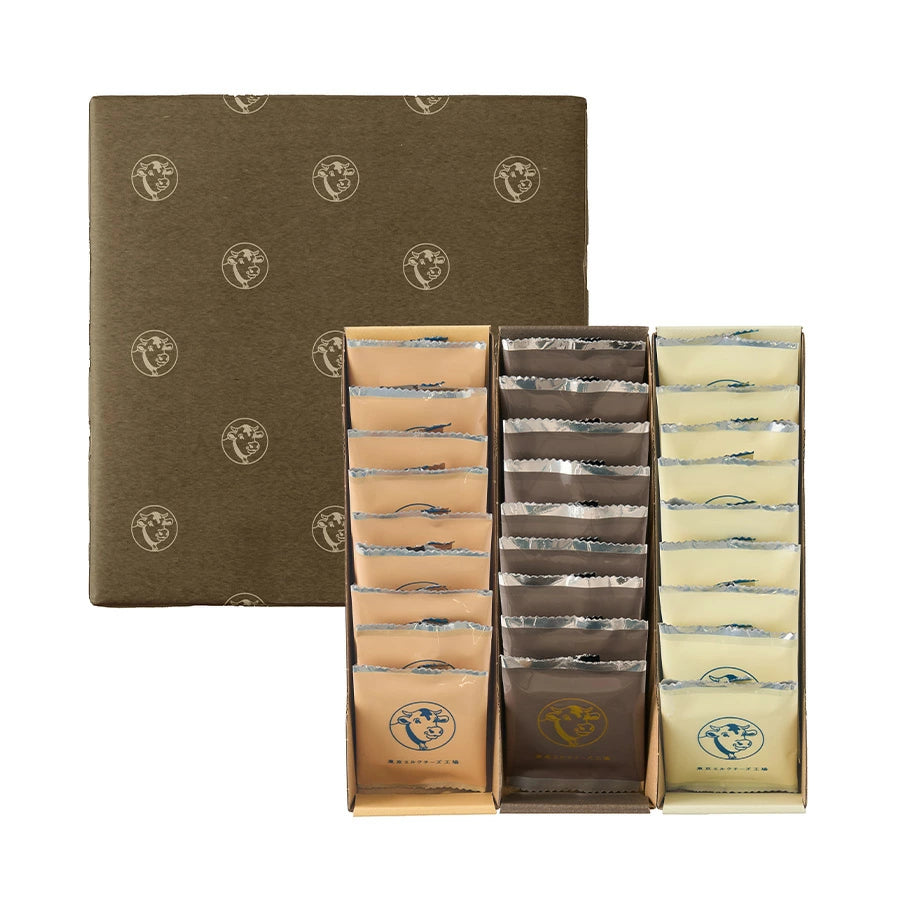 日本直送 Tokyo Milk Cheese  蜂蜜古岡左拉＋海鹽金文拔＋黑松露車打芝士夾心餅 27枚入 新年行運發財特輯 Happy New Year 馬年 限定手信