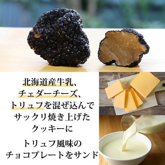 日本直送 Tokyo Milk Cheese 黑松露車打芝士夾心餅 9枚入 中秋節/萬聖節 限定手信