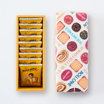 日本直送 The Maple Mania 楓糖男孩 楓糖奶油夾心餅 9/18/32枚入 新年行運發財特輯 Happy New Year 馬年 限定手信