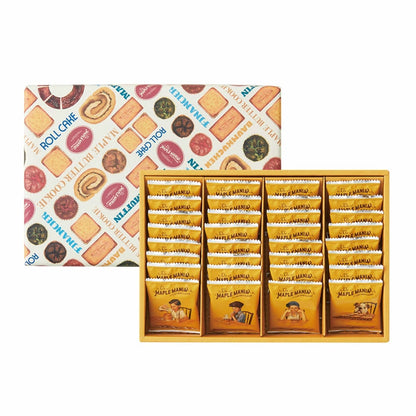 日本直送 The Maple Mania 楓糖男孩 楓糖奶油夾心餅 9/18/32枚入 新年行運發財特輯 Happy New Year 馬年 限定手信