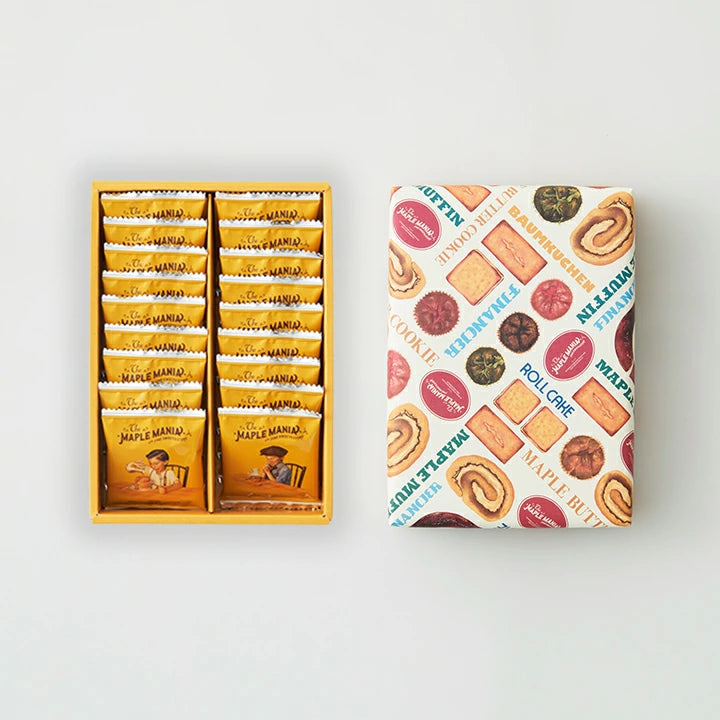 日本直送 The Maple Mania 楓糖男孩 楓糖奶油夾心餅 9/18/32枚入 新年行運發財特輯 Happy New Year 馬年 限定手信