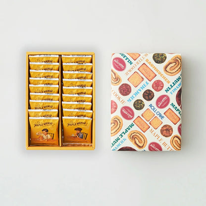 日本直送 The Maple Mania 楓糖男孩 楓糖奶油夾心餅 9/18/32枚入 新年行運發財特輯 Happy New Year 馬年 限定手信