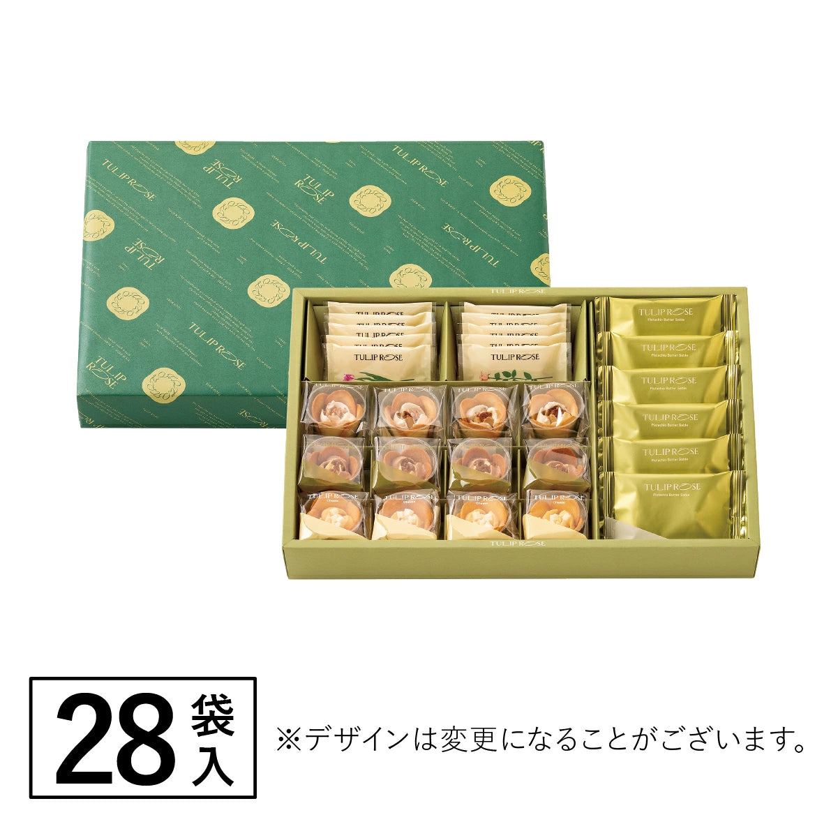 日本直送 TOKYO TULIP ROSE 鬱金香玫瑰雜錦曲奇 18/28個入 聖誕快樂特輯 Christmas 限定手信