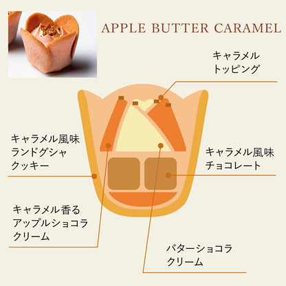 日本直送 TOKYO TULIP ROSE 新年版包裝 鬱金香玫瑰曲奇 蘋果味 6個入 新年行運發財特輯 Happy New Year 馬年 限定手信