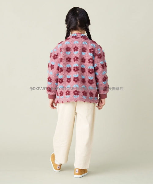 日本童裝 BEAMS mini 提花毛毛外套 90-150cm 男童款/女童款 秋季 OUTERWEAR (適合初秋、香港平均溫度