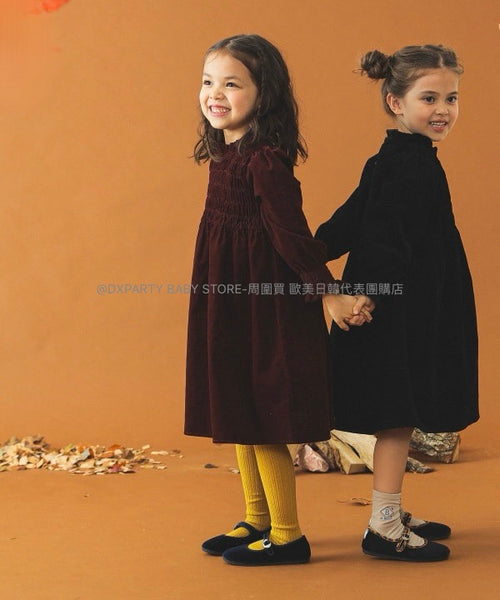 日本童裝 B:MING by BEAMS 連身裙 100-140cm 女童款 秋季 DRESSES 【日本預售：2024年10月下旬】