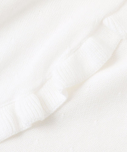 Japanese children's clothing aF#a325 knitted jacket 110-160cm girls summer outerwear interview / banquet / performance 