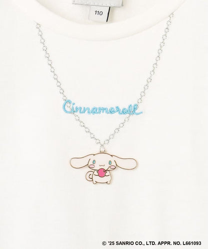 Japanese children's clothing aF#a325 x Sanrio necklace pattern dress 100-150cm girls summer dresses 