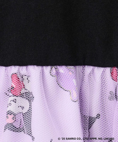 Japanese children's clothing aF#a325 x Sanrio necklace pattern dress 100-150cm girls summer dresses 