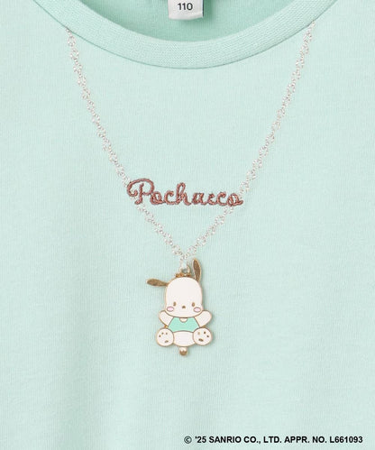 Japanese children's clothing aF#a325 x Sanrio necklace pattern dress 100-150cm girls summer dresses 