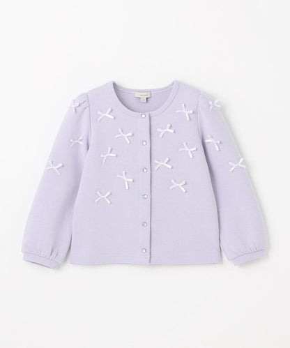 Japanese children's clothing aF#a325 cute bow coat 110-160cm girls summer outerwear 