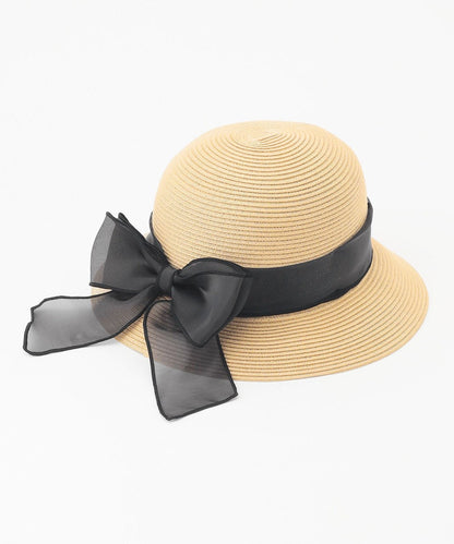 Straw hat 52-56cm (shipped from Japan) aF#a325 