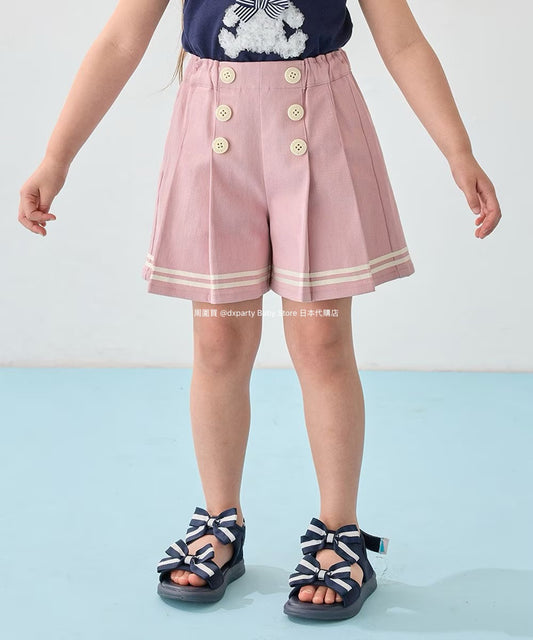 Japanese children's clothing aF#a325 Sailor style shorts 110-160cm Girls summer PANTS 