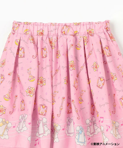 Japanese children's clothing aF#a325 Little Witch DoReMi pleated skirt 90-130cm girls summer SKIRTS 