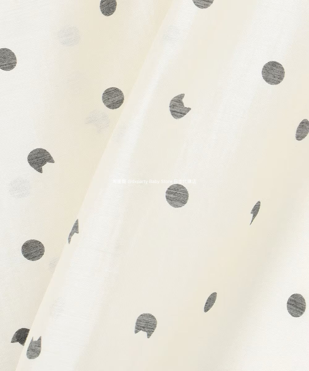 Japanese children's clothing aF#a325 cat x polka dot skirt 110-160cm girls summer SKIRTS 