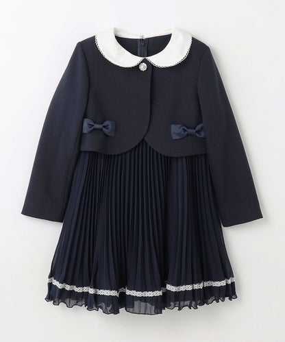Japanese children's clothing aF#a325 dress two-piece suit 110-130cm girls summer dress outerwear interview / banquet / performance 