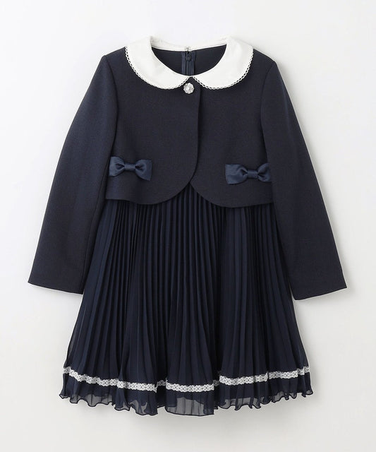 Japanese children's clothing aF#a325 dress two-piece suit 110-130cm girls summer dress outerwear interview / banquet / performance 