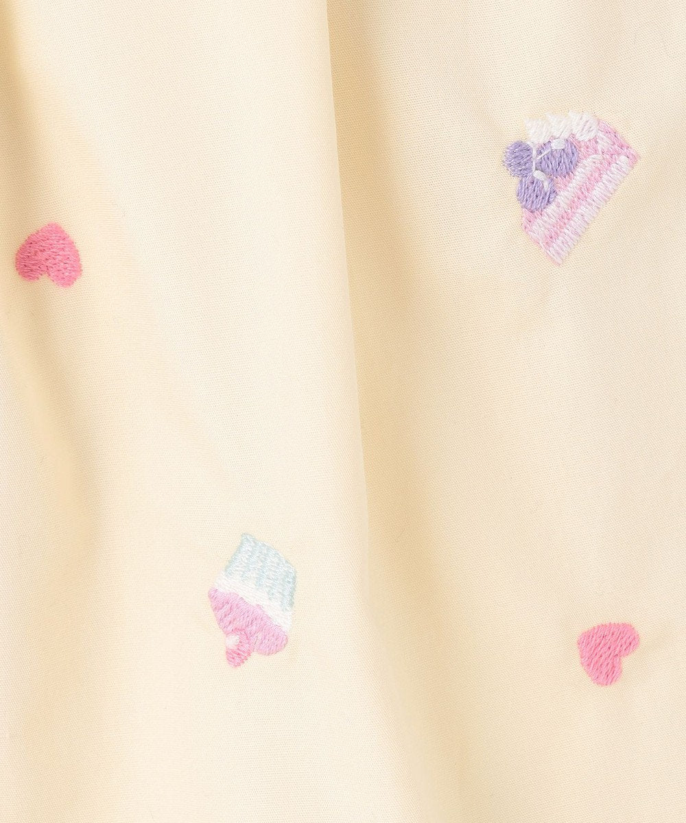 Japanese children's clothing aF#a325 cute embroidered culottes 100-150cm girls summer PANTS 