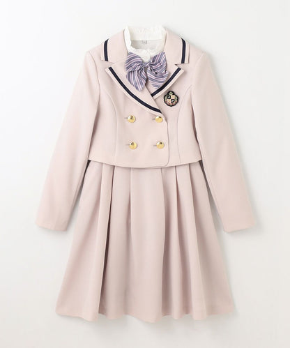 Japanese children's clothing aF#a325 preppy style five-piece suit 150-165cm girls summer TOPS DRESSES OUTERWEAR interview / banquet / performance 