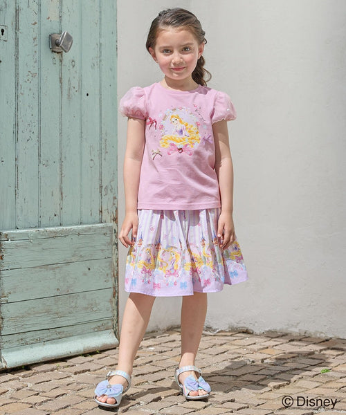 日本童裝 aF#a325 x Disney Princess 公主短裙 100-140cm 女童款 夏季 SKIRTS