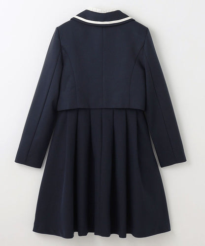Japanese children's clothing aF#a325 preppy style five-piece suit 150-165cm girls summer TOPS DRESSES OUTERWEAR interview / banquet / performance 