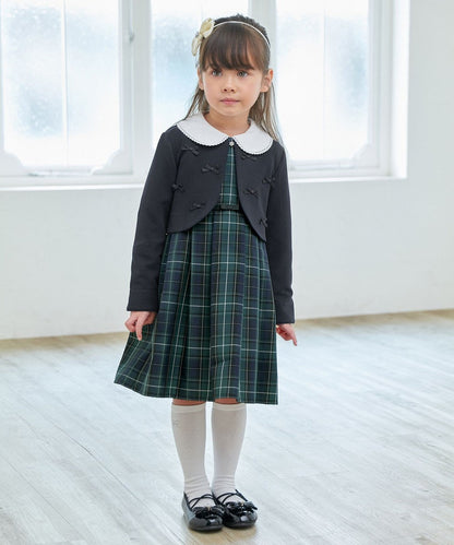 日本童裝 aF#a325 禮服短外套 110-130cm 女童款 夏季 OUTERWEAR 面試/宴會/表演